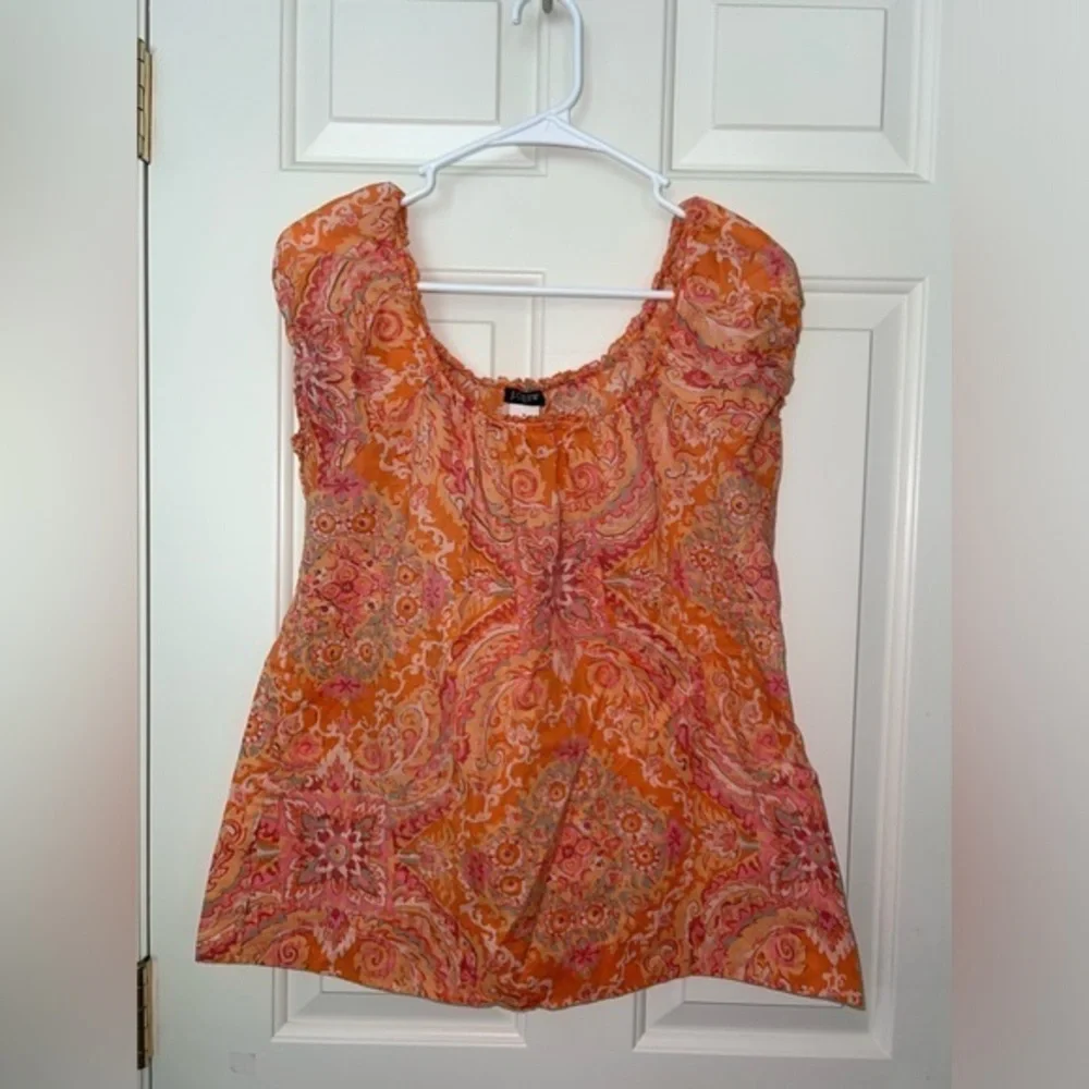 J. Crew Women’s short sleeve top, Medium
